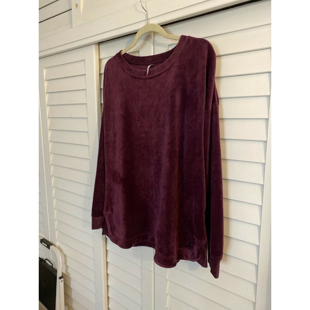 Ideology Performance Velour Pullover Sweatshirt - image 3